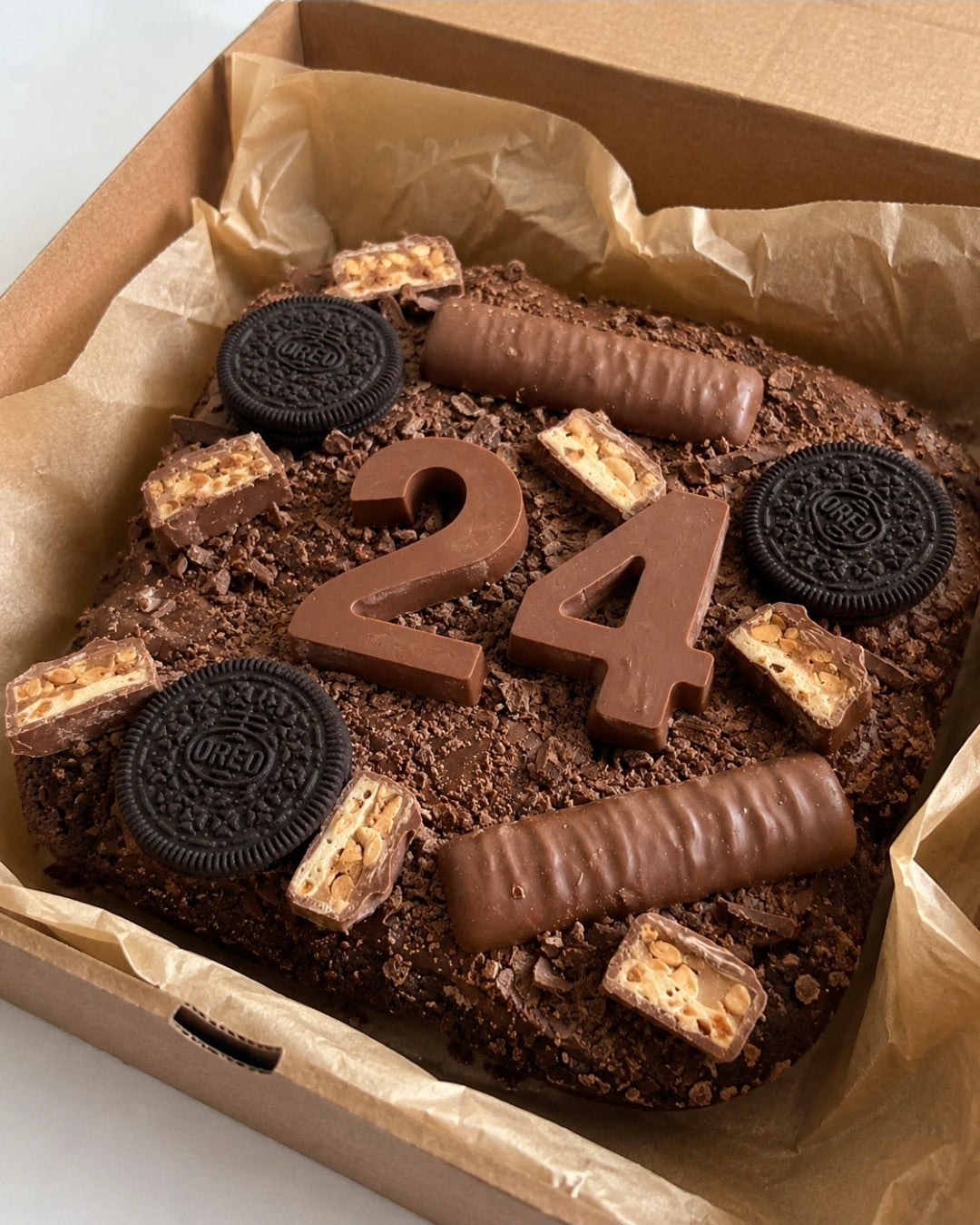 Personalised Brownie Square