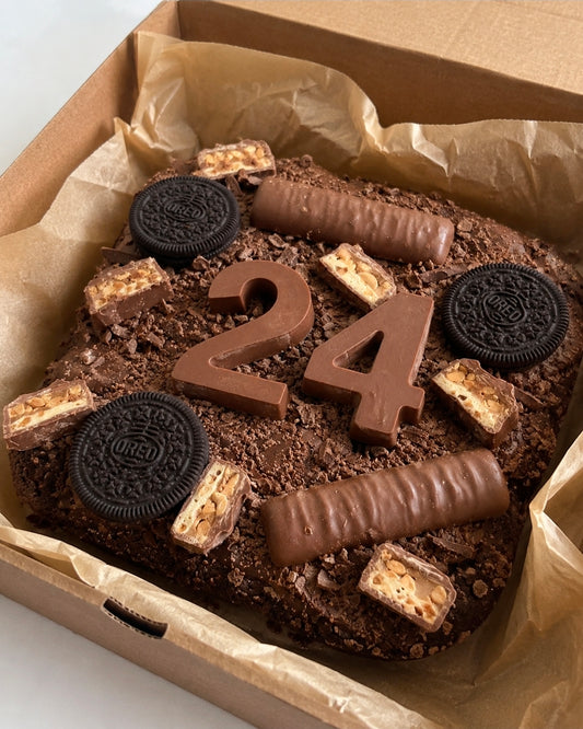Personalised Brownie Square
