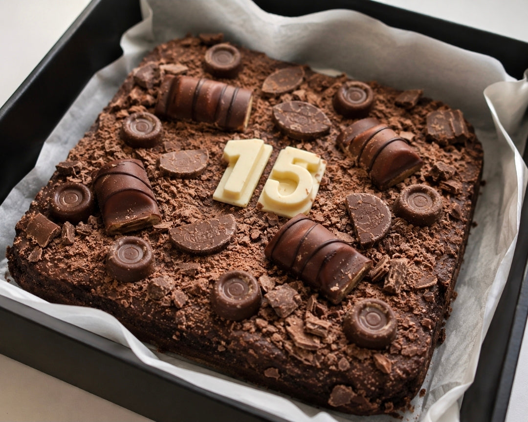 Personalised Brownie Square