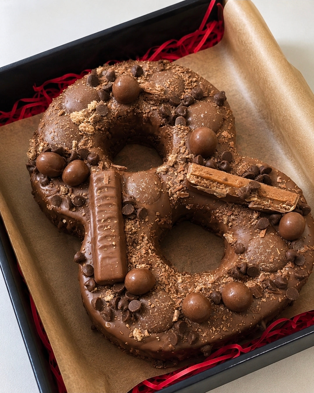 Large Birthday Number Brownie