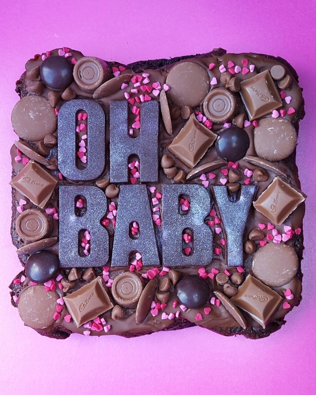 Personalised Brownie Square