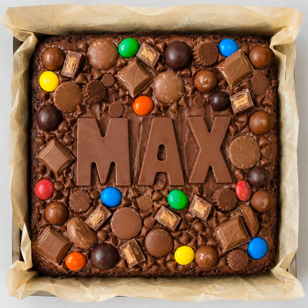 Personalised Brownie Square