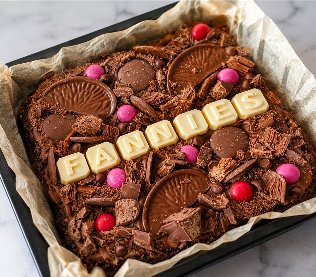 Personalised Brownie Square